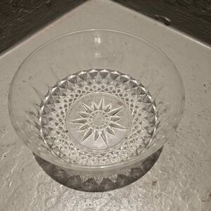 Arcoroc France Clear Glass Bowl 5" X 3"